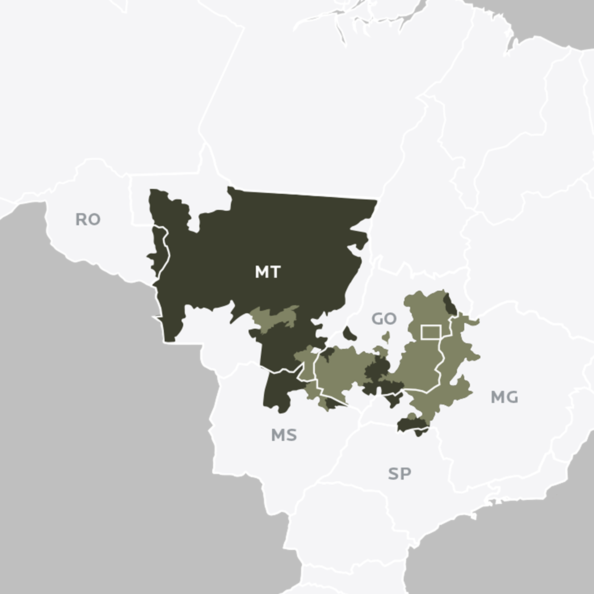 Mapa Milho 2840